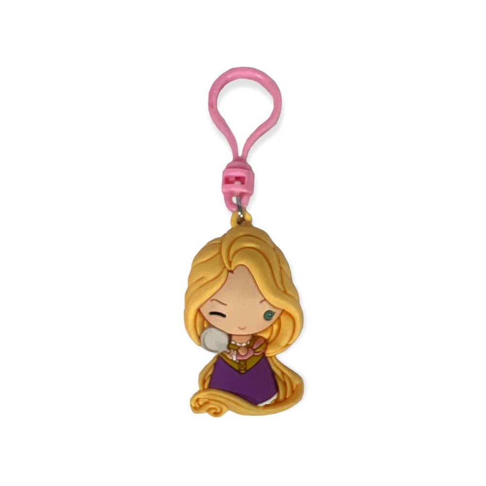 Disney Rapunzel Figural Keychain Bag Clip - magnifying glass